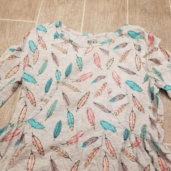 Jumping Beans Feather Recess Dress sz10 - Picture 5 of 9